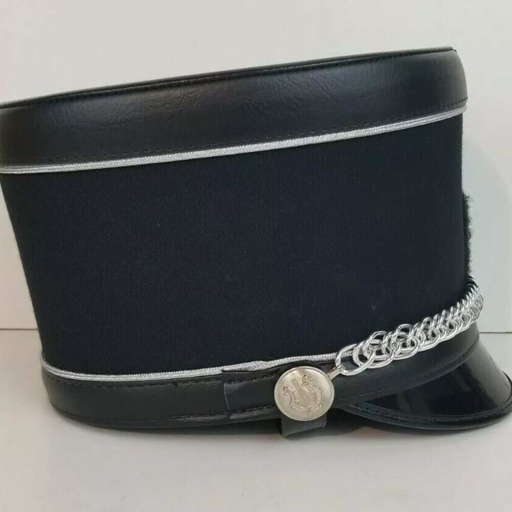 Marching Band Hat Shako Black Fruhauf - Picture 4 of 7